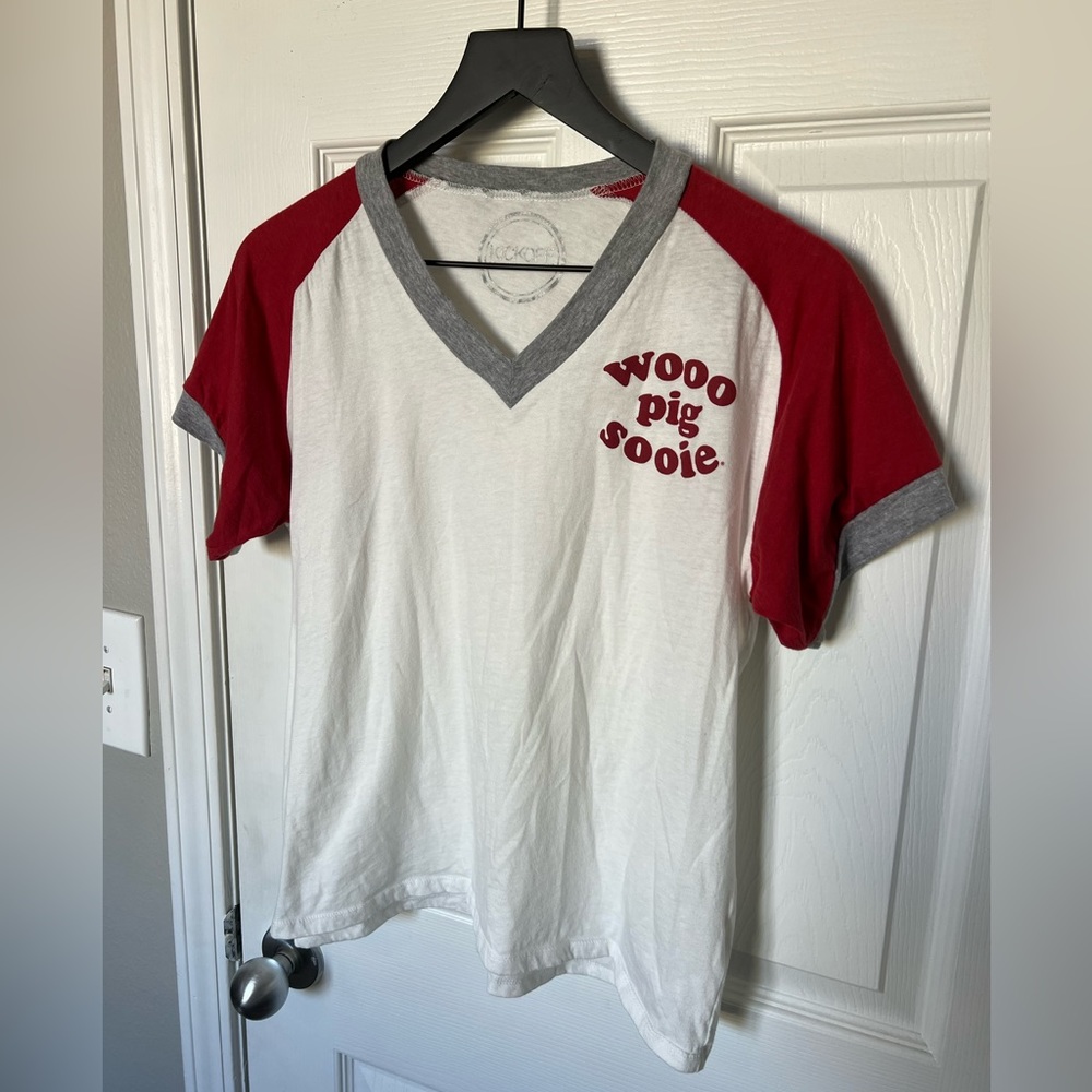 Arkansas Basic Baseball Tee